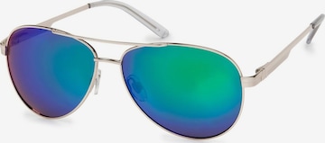 styleBREAKER Sunglasses in Green: front