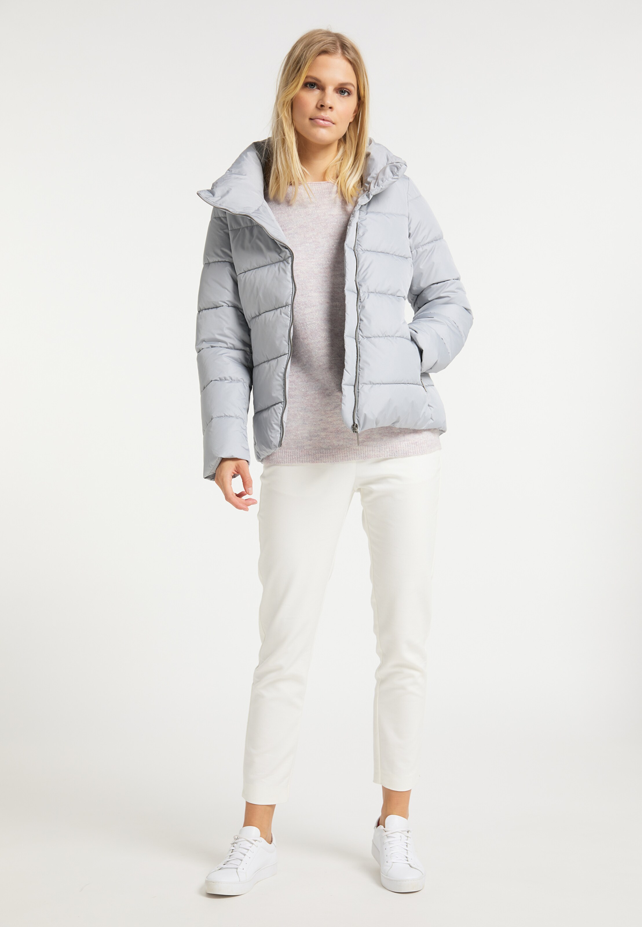 Frauen Jacken usha WHITE LABEL Jacke in Hellgrau - IW64370 Frauen Jacken usha WHITE LABEL Jacke in Hellgrau - IW64370