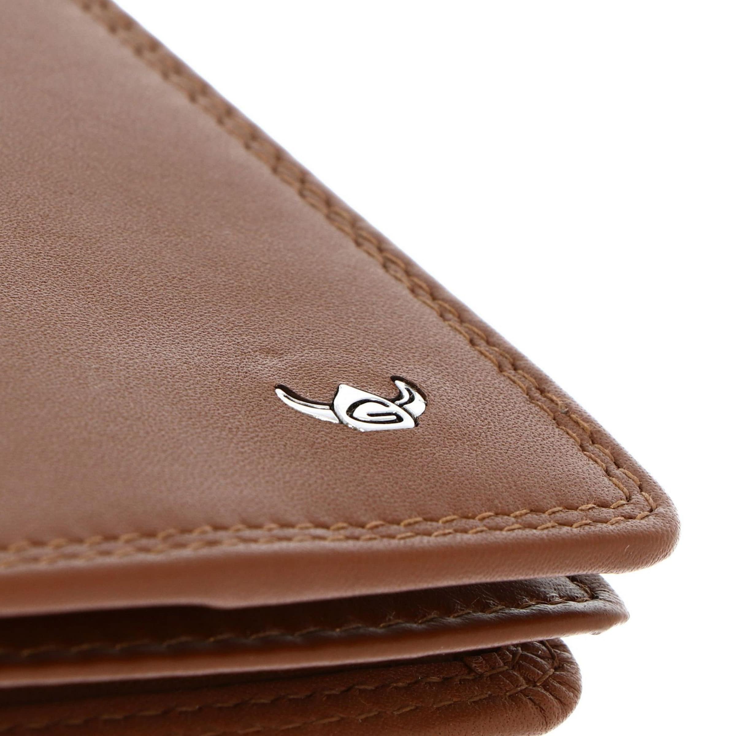Porte-monnaies GOLDEN HEAD en marron