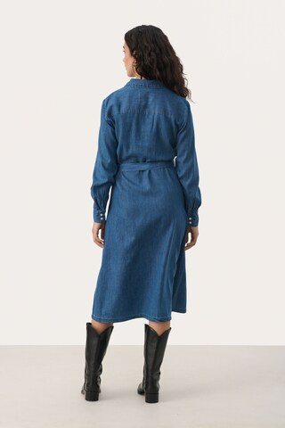 Part Two Blousejurk 'Cirke' in Blauw