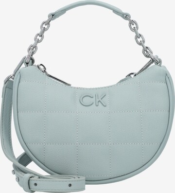 Borsa a mano 'Square Quilt' di Calvin Klein in verde: frontale