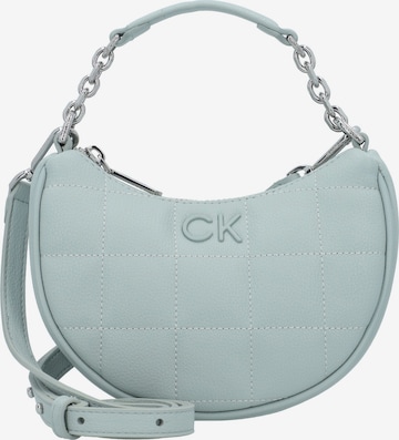 Calvin Klein Handtasche 'Square Quilt' in Grün: Vorderseite