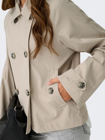 Manteau mi-saison 'ONLJuliane' ONLY en gris
