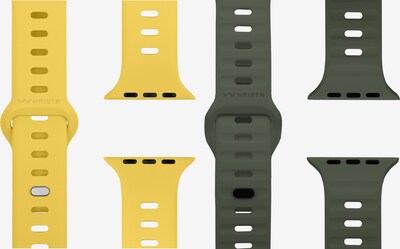 WRISTR Smartwatch-Armband 'Nova-Motus-Solo' in One Size in gelb / grün, Produktansicht