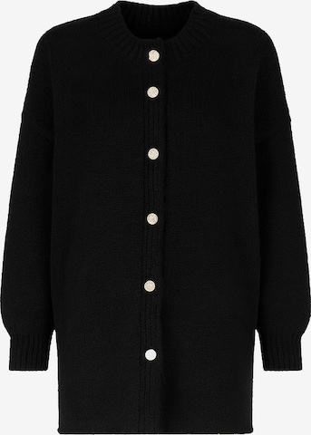 Elara Cardigan i sort: forside