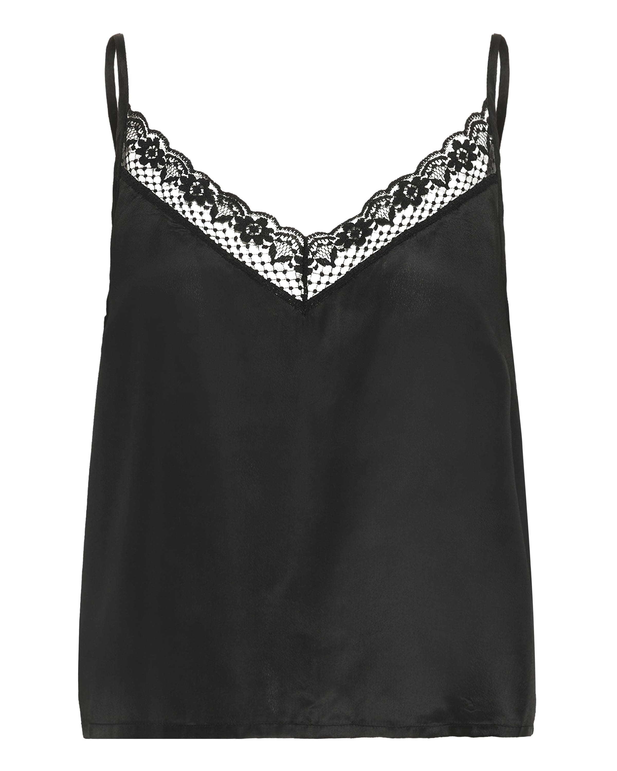 Part Two - Top 'JardinePW' em preto: frente