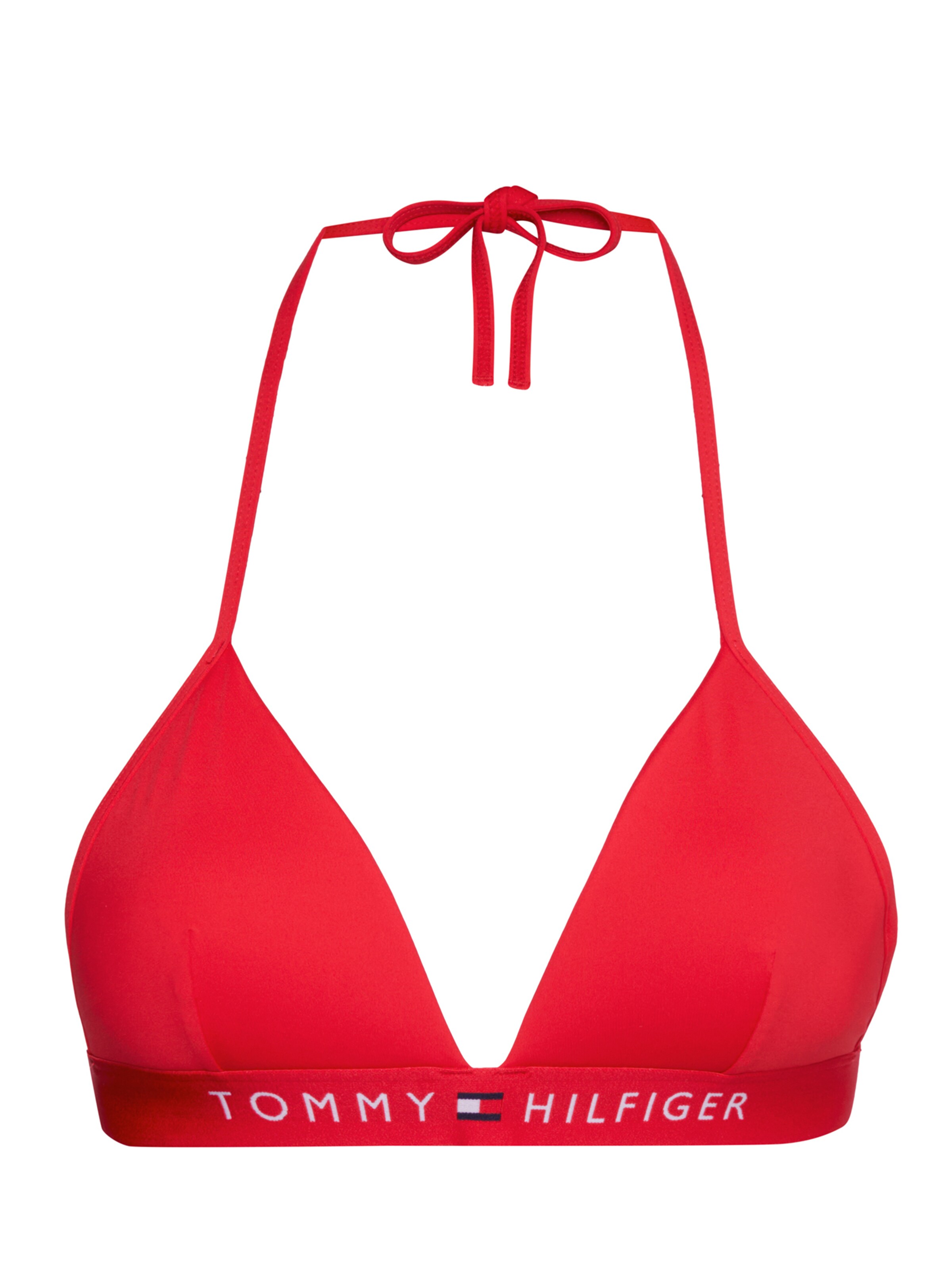 Triangle Hauts de bikini Tommy Hilfiger Underwear en rouge : devant