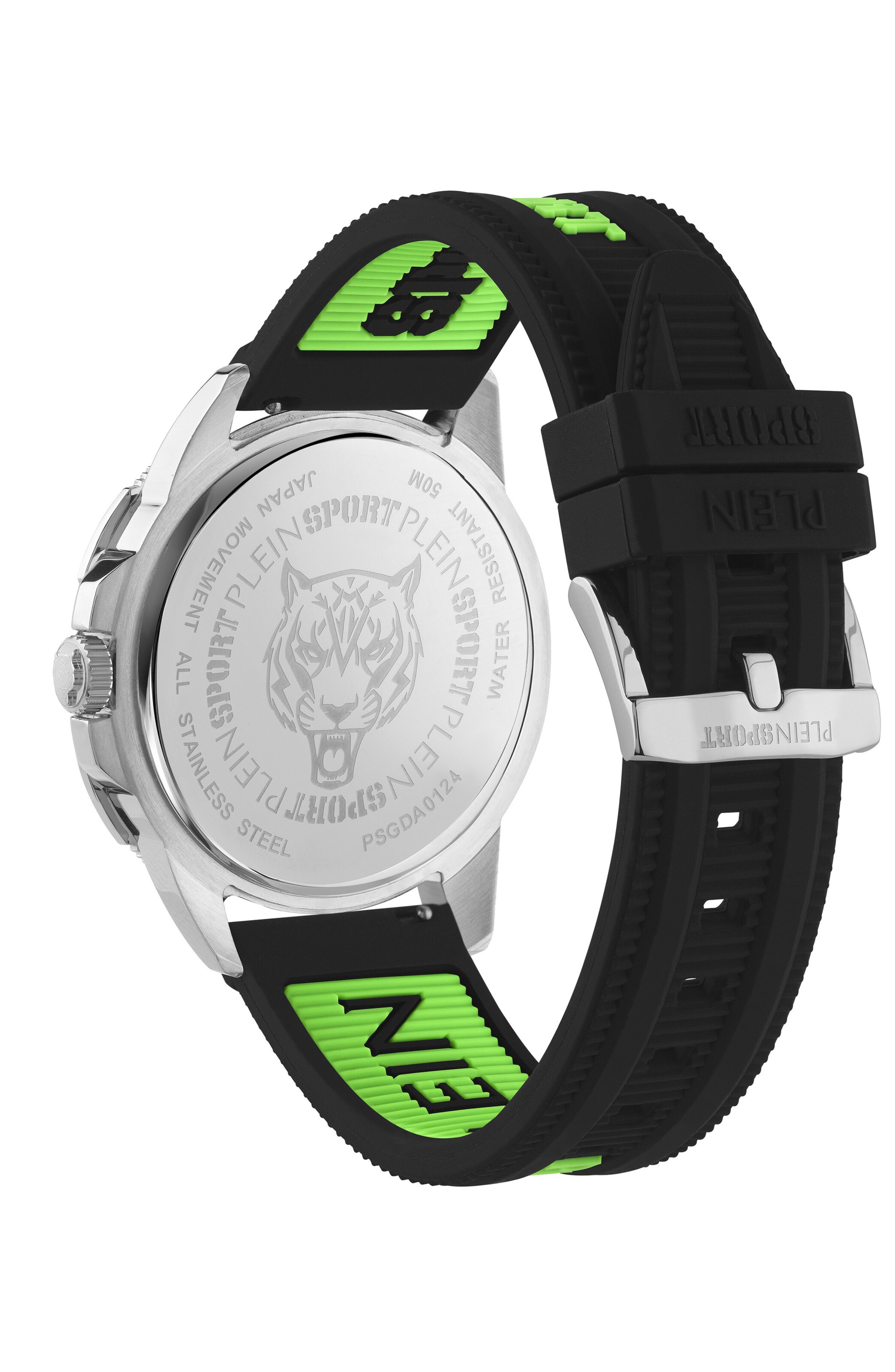 Plein Sport Analogt ur 'Rampage' i sort