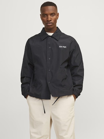 JACK & JONES Between-season jacket in Black: front