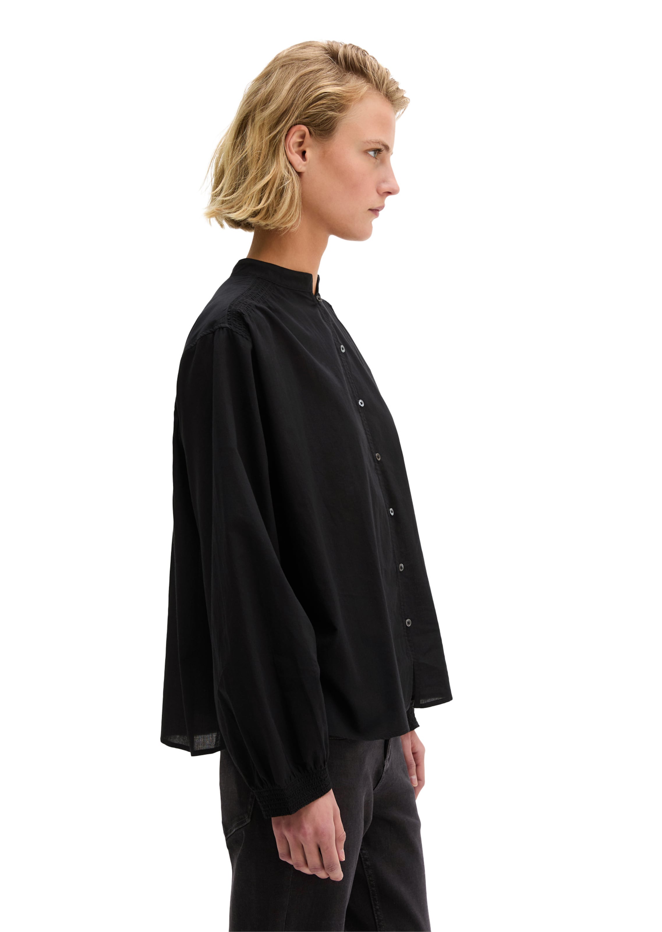 Marc O'Polo Bluse in Schwarz