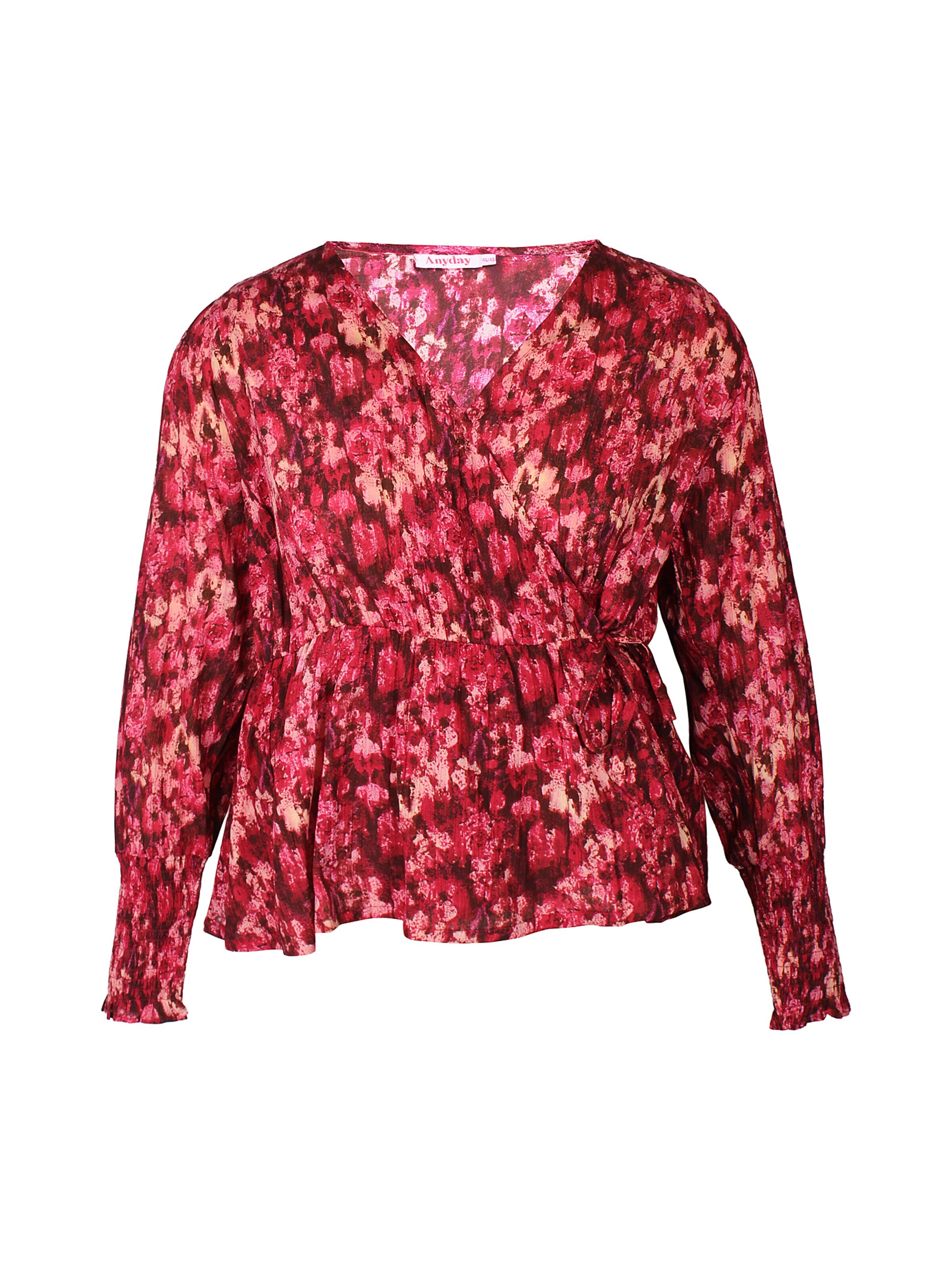 Anyday Blouse 'Ide 470' in Brown: front