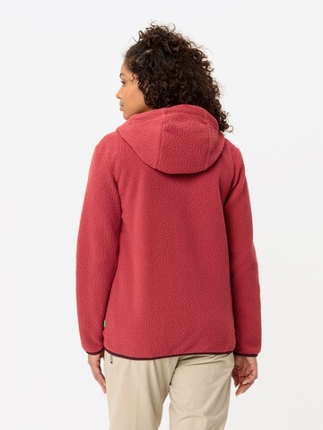 VAUDE Athletic fleece jacket 'Manukau' in Red