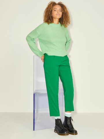 JJXX Normální Kalhoty se sklady v pase 'JXCHLOE' – zelená