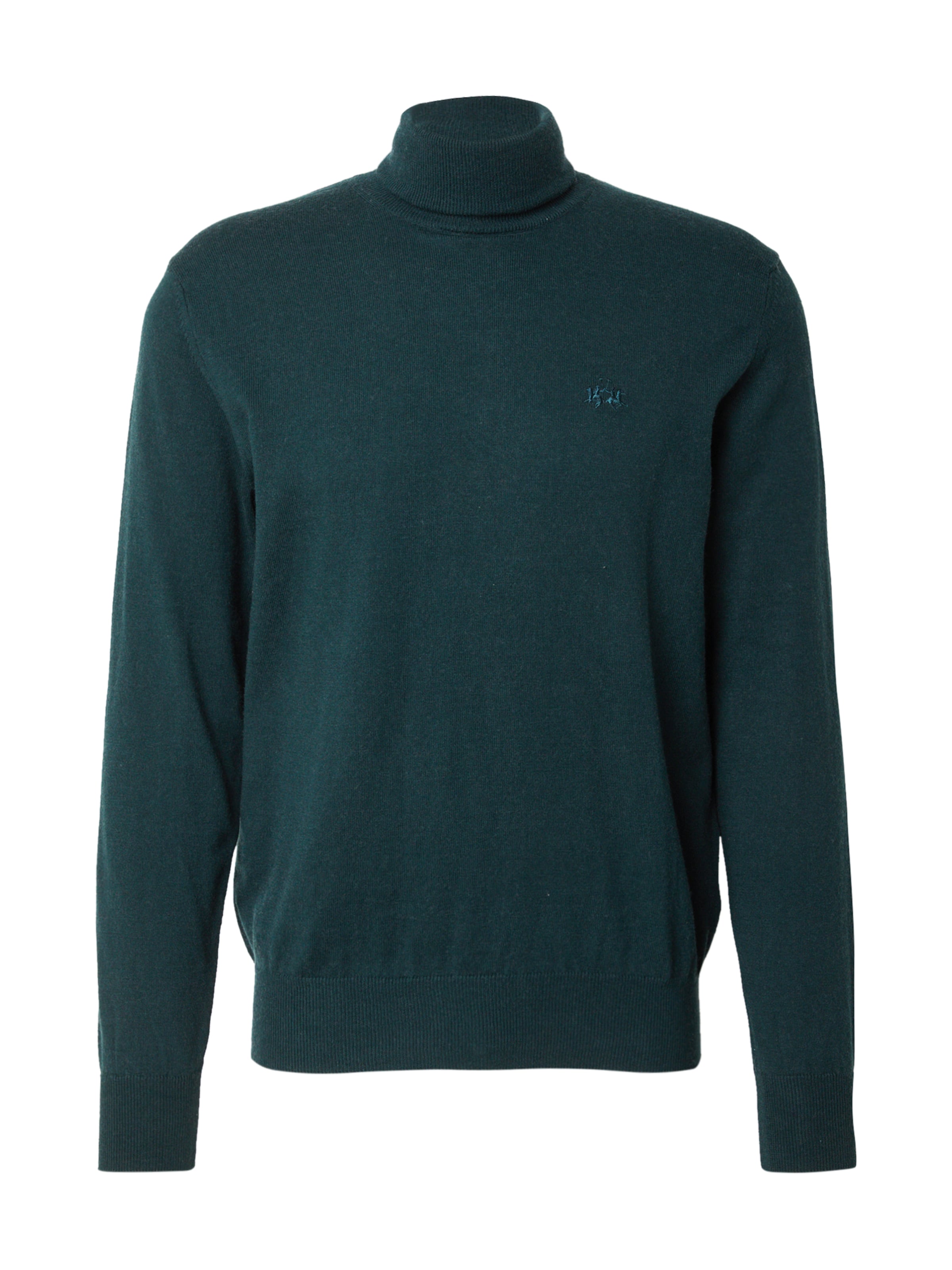 La Martina Пуловер в зелено: отпред