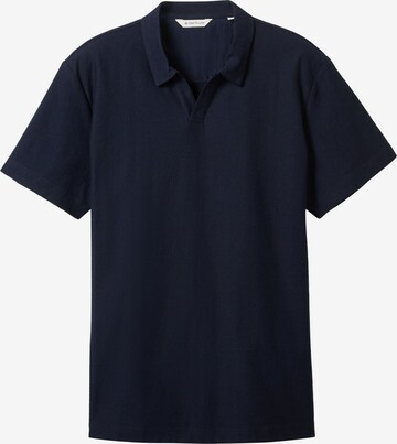 TOM TAILOR Poloshirt in Blau: predná strana