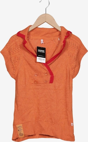 Blutsgeschwister Pullover XS in Orange: Vorderseite