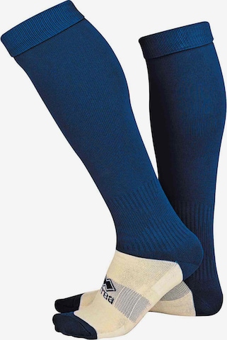 Chaussettes de sport Errea en bleu : devant