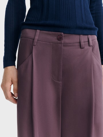Thinking MU - Loosefit Calças ' MOLLY ' em vermelho: frente
