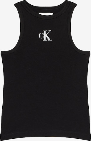 Calvin Klein Jeans Top in Black: front