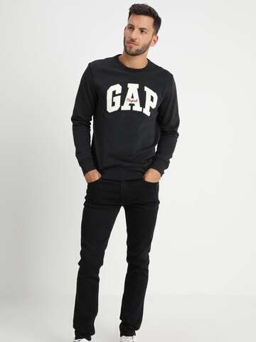 GAP Μπλούζα φούτερ σε μαύρο
