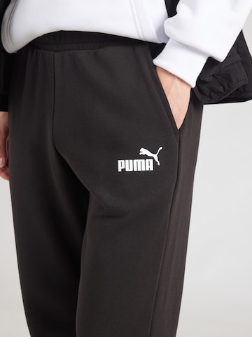 PUMA Конический (Tapered) Спортивные штаны 'ESS' в Черный