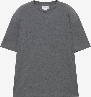 Pull&Bear Shirt in Grey: front