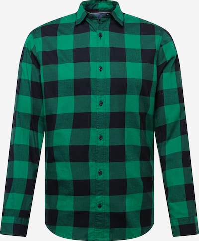 Cămașă 'EGINGHAM' JACK & JONES pe verde / negru, Vizualizare produs