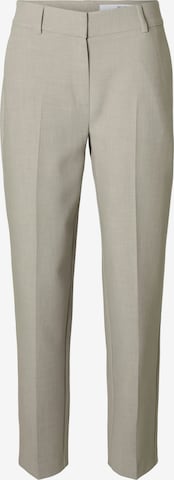 Pantalon à plis 'SLFRit-Ria' SELECTED en gris : devant