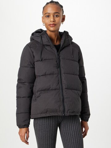 SELFHOOD Winter Jacket in Black: front