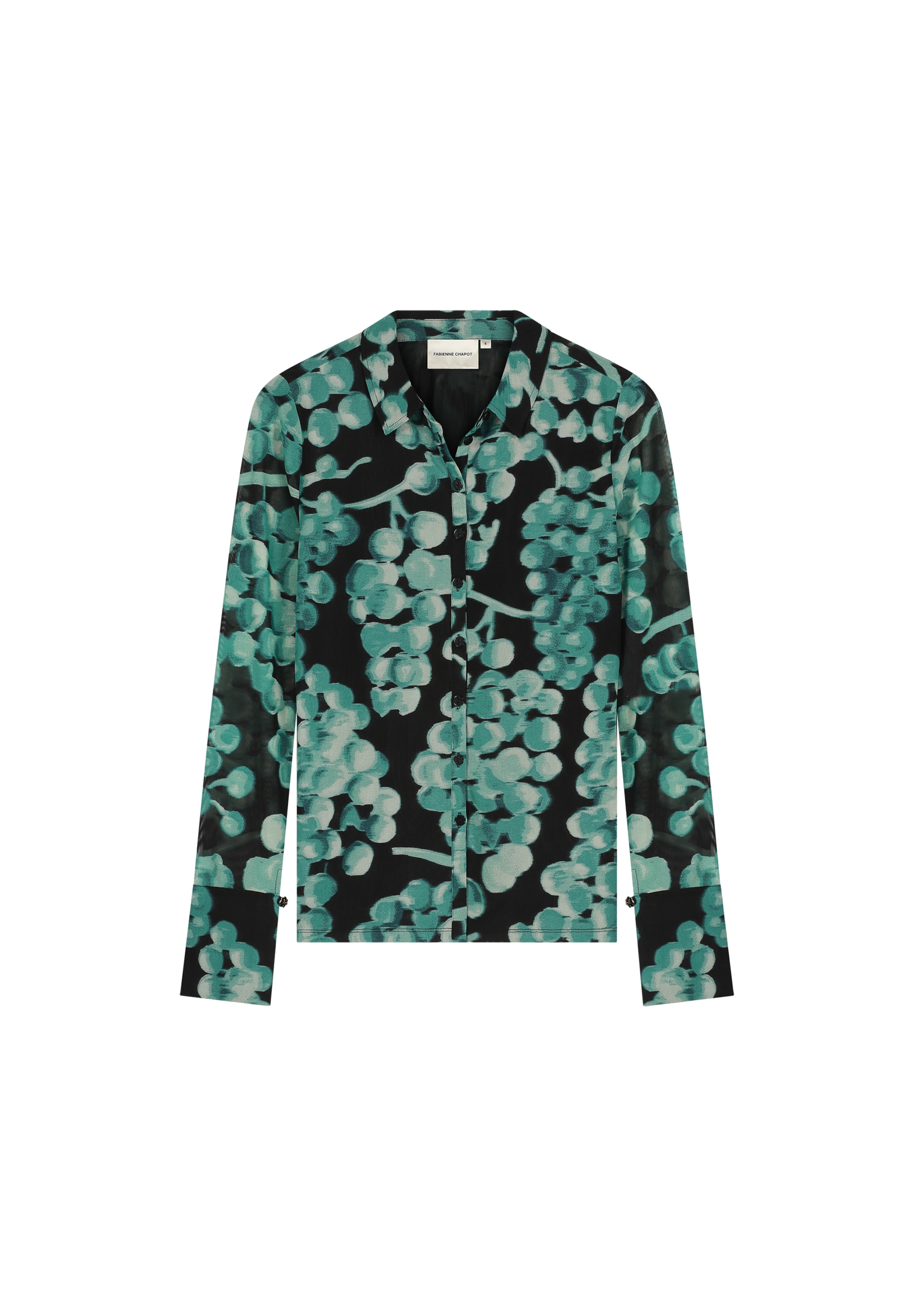 Fabienne Chapot Blouse in Green: front