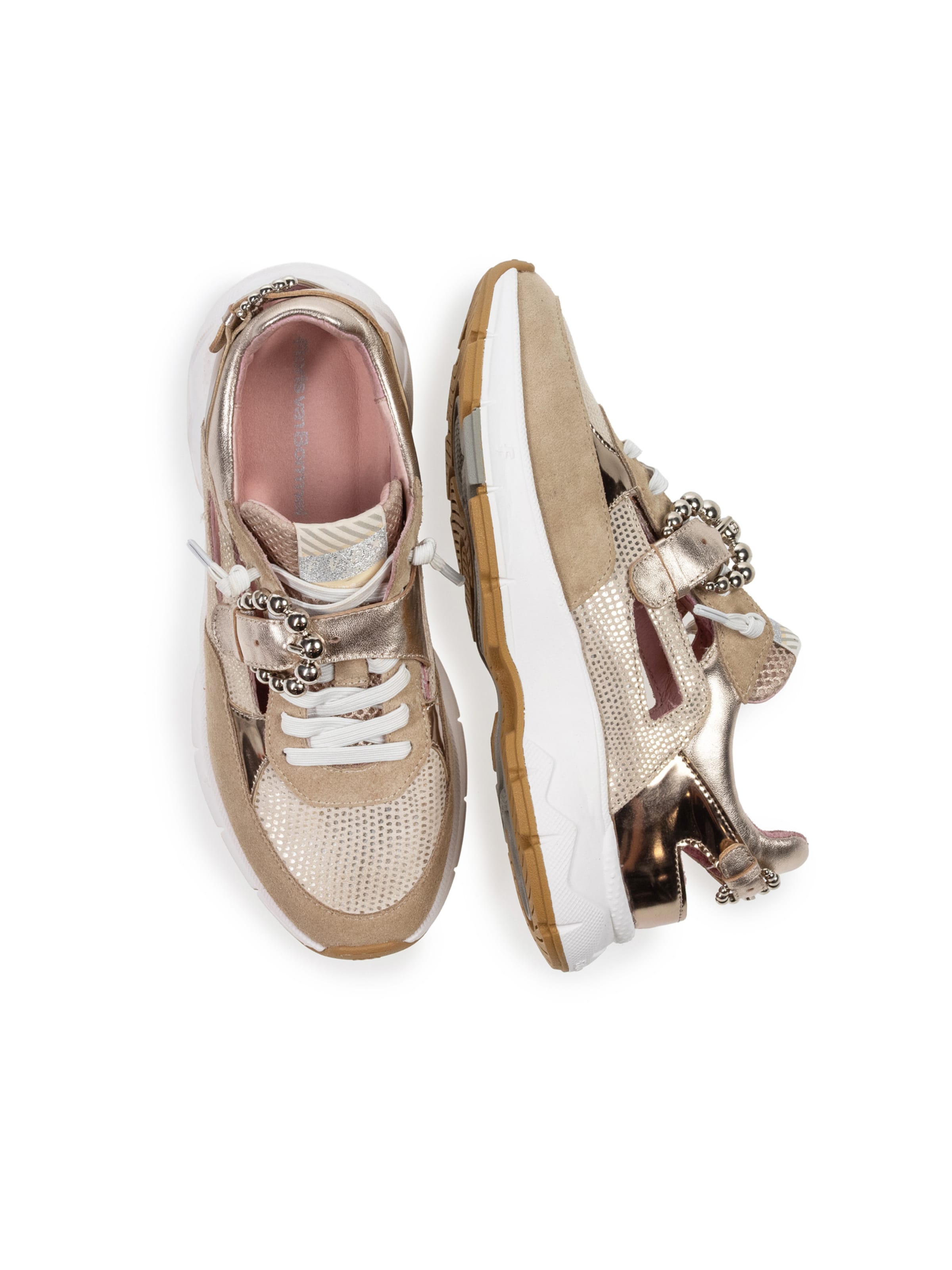 Floris van Bommel Sneaker 'Daysi 08' in Gold