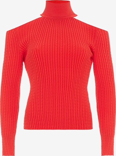 CIPO & BAXX Rollkragenpullover in rot, Produktansicht