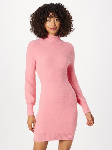 GUESS Knitted dress 'BRIGITTE' in Pink: front