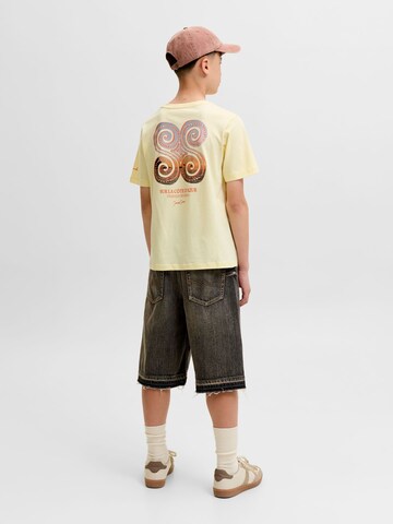 Jack & Jones Junior Shirt in Geel: voorkant