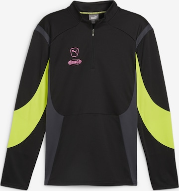 melns PUMA Sporta krekls 'King Pro': no priekšpuses