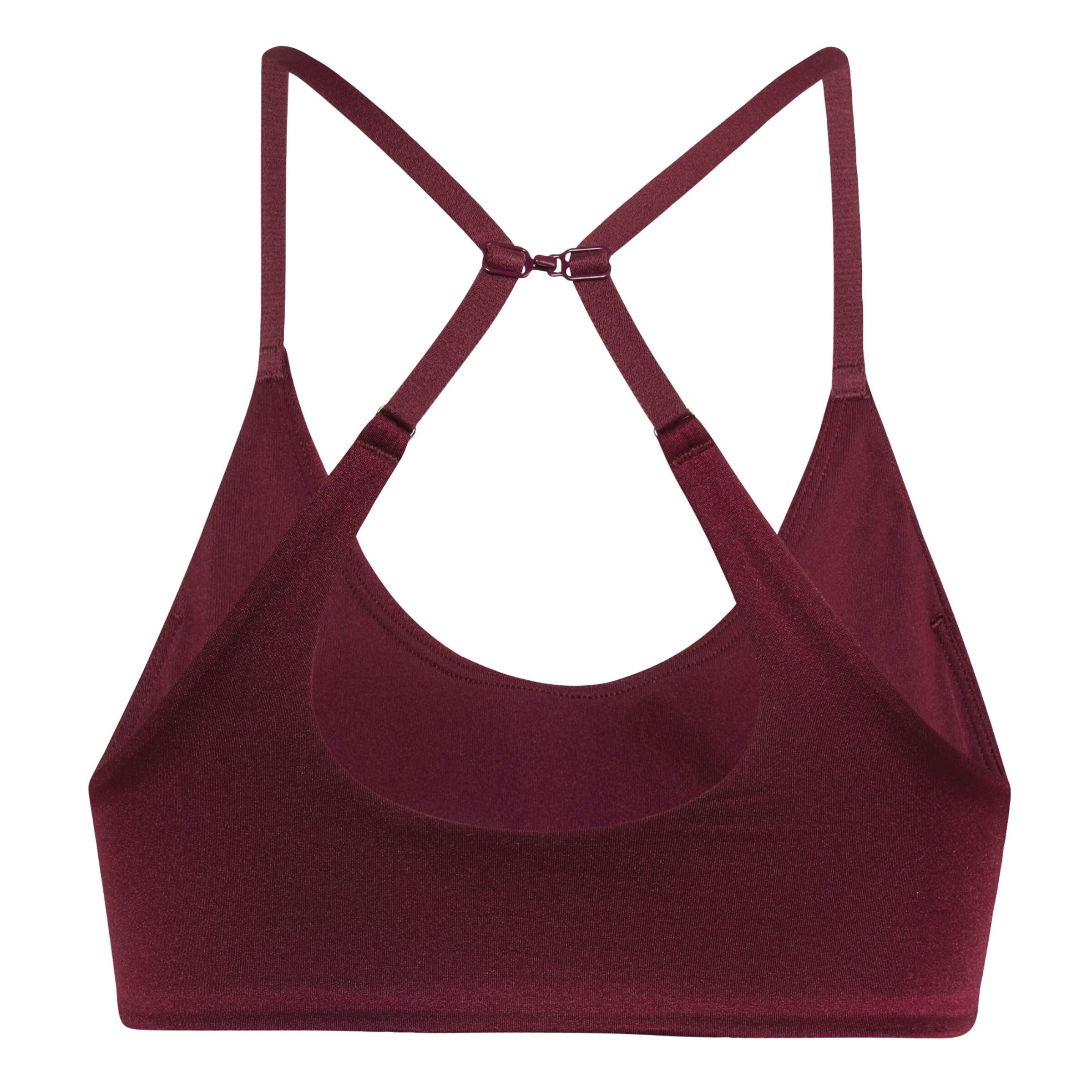 ADIDAS PERFORMANCE Bustier Sport bh 'Optime Essentials' in Rood