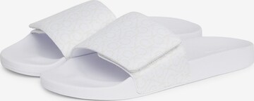 Mule Calvin Klein en blanc