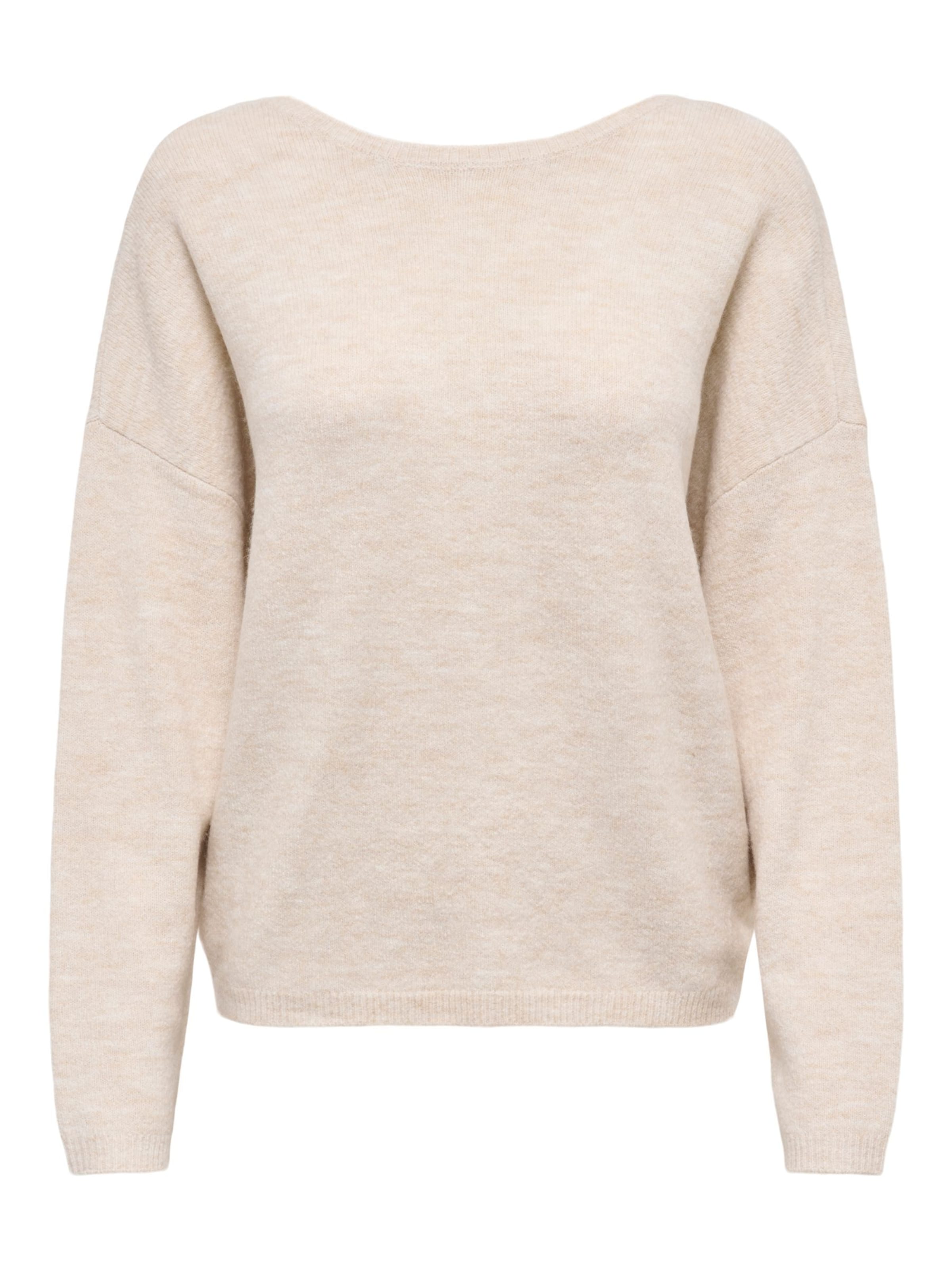ONLY Sweater 'ONLMANIFESTA' in Beige
