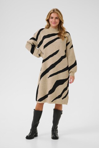 Kaffe Knitted dress 'Wilma' in Black: front