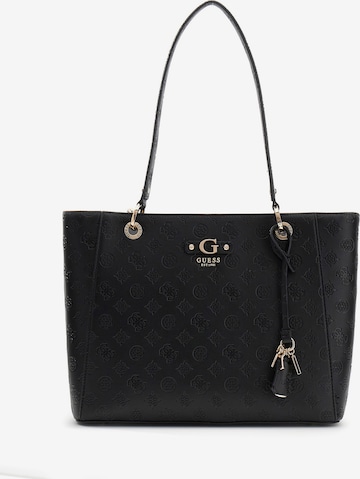 juoda GUESS Pirkinių krepšys 'DITA NOEL': priekis