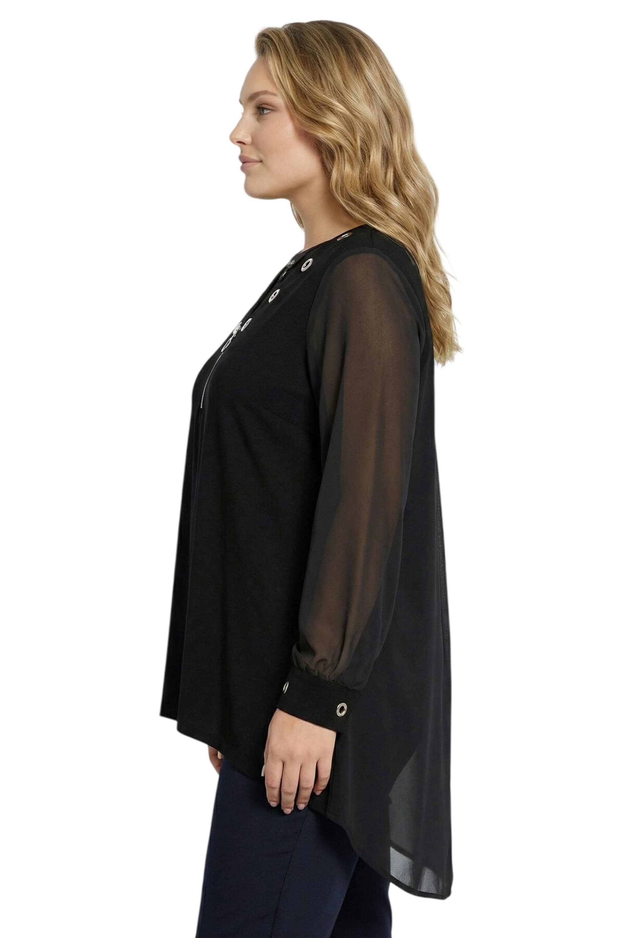 Stil Diva Blouse in Black