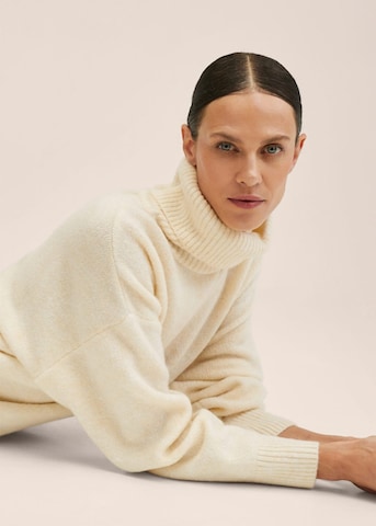 MANGO Pullover 'Donatela' in Beige