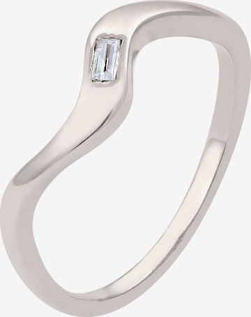 Bague ELLI PREMIUM en argent : devant