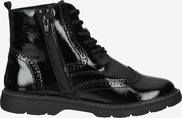 s.Oliver - Botines con cordones en negro