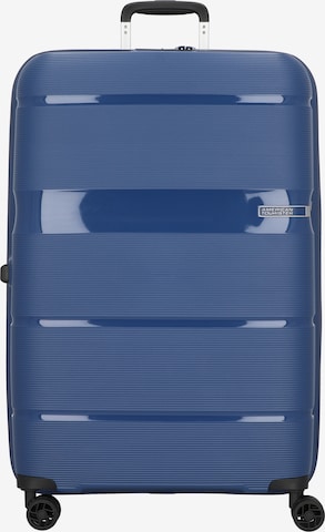 American Tourister Trolley in Blauw: voorkant