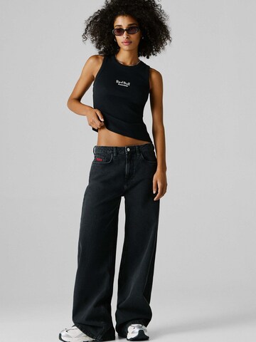 Red Bull Racing x Pepe Jeans Wide leg Jeans in Blue