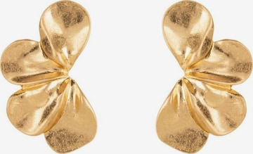 Boucles d'oreilles 'Luna' Club Manhattan en or : devant