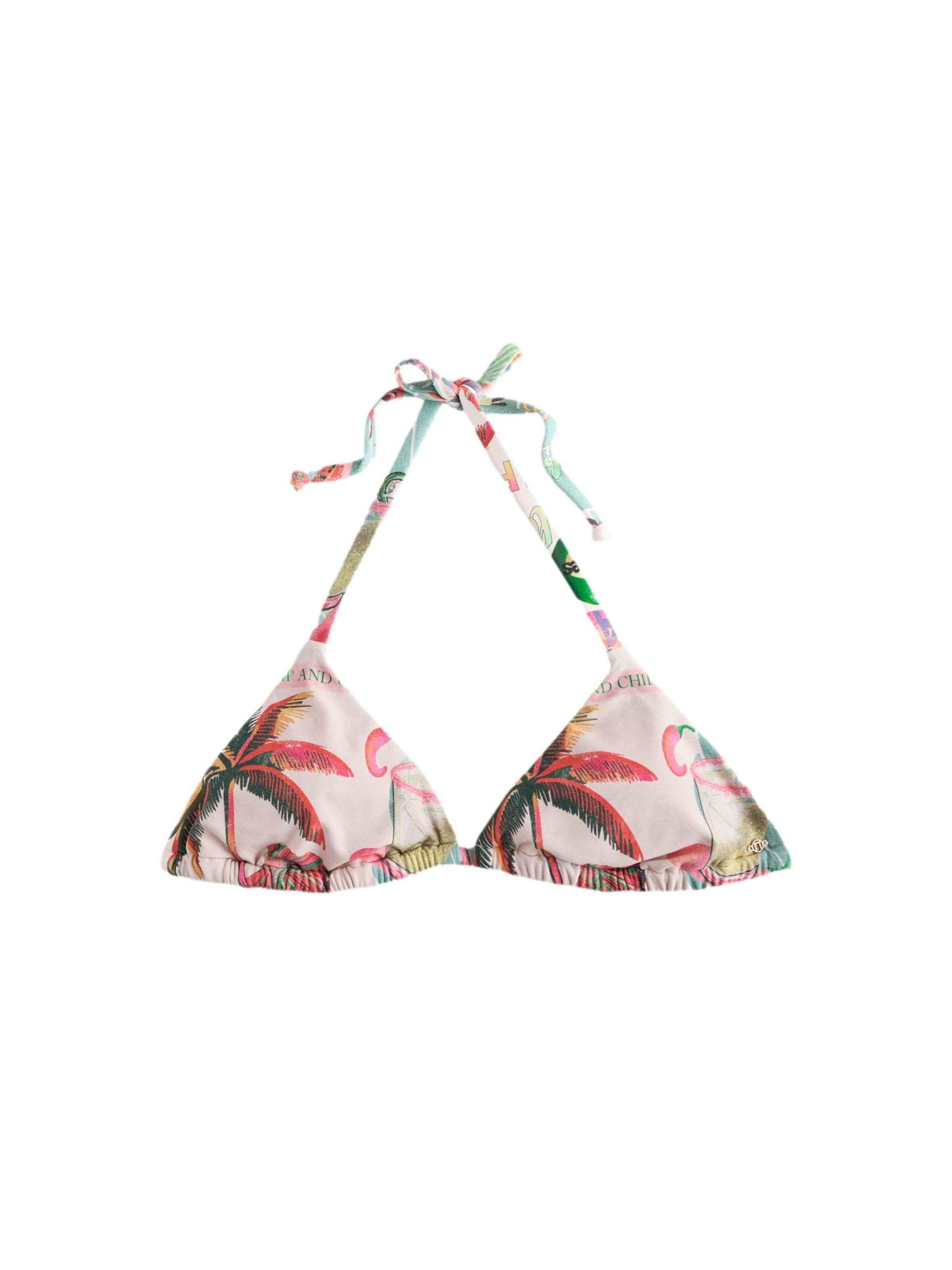 Next Magas nyak Bikini felső - vegyes színek: elől