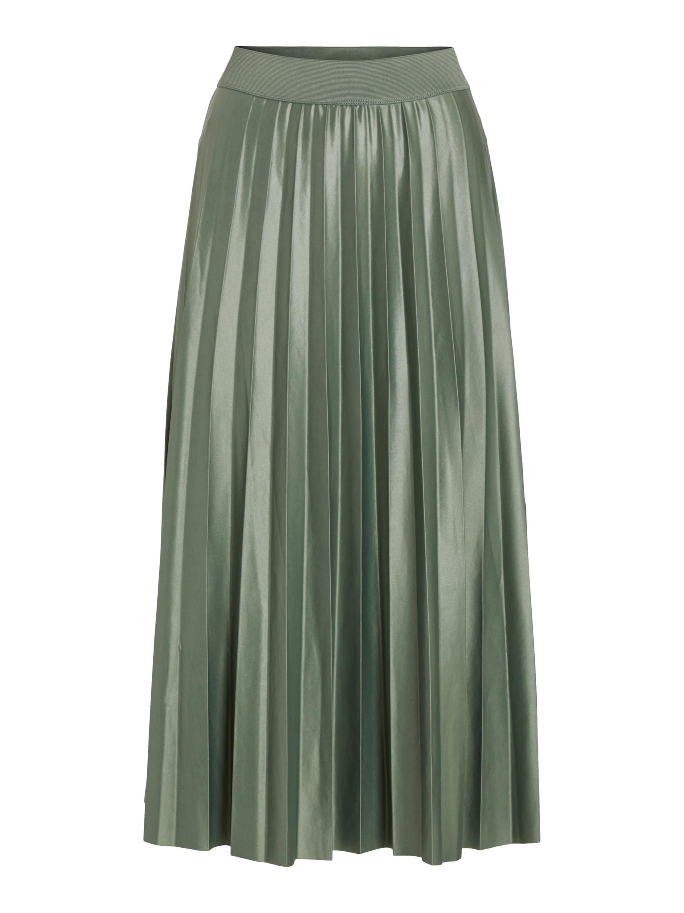VILA Skirt 'Nitban' in Green: front