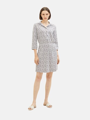 Robe-chemise TOM TAILOR en gris